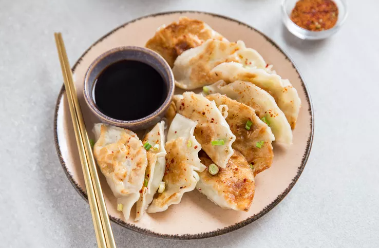 Gyoza scampi