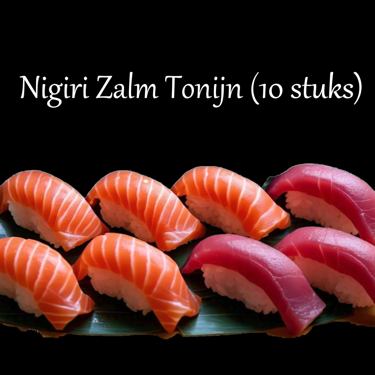 Nigiri zalm tonijn (10 stuks)