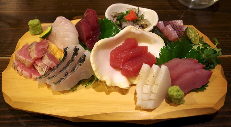 Sashimi mix combo (18 stuks)