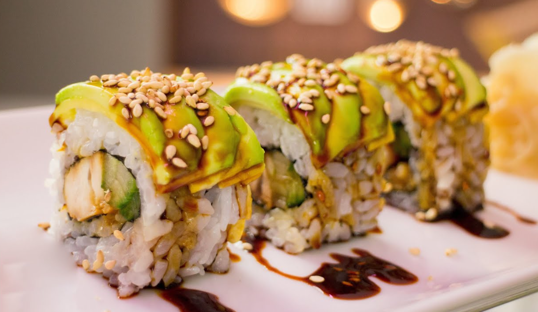 Teriyaki chicken roll